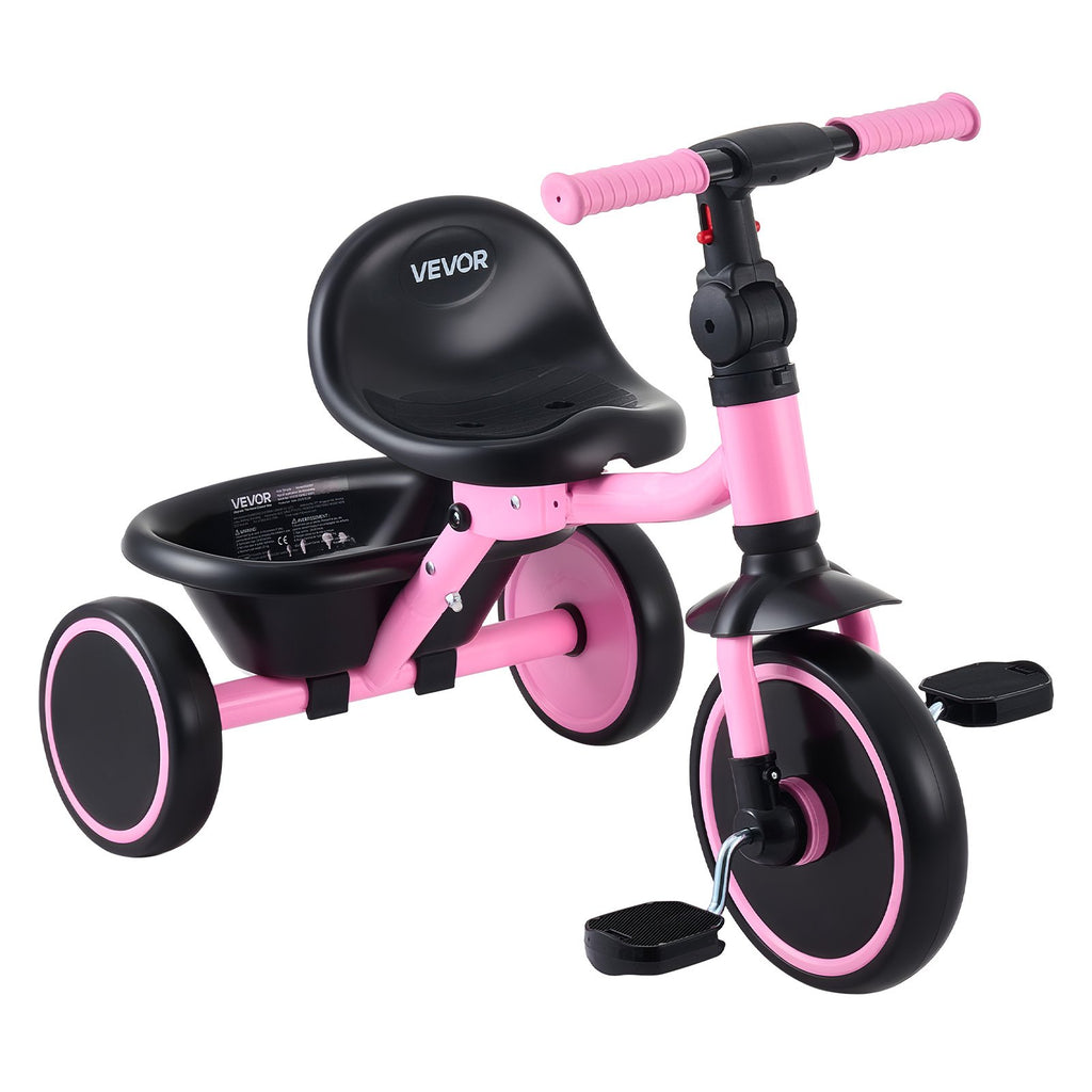 Tricycle Pliable pour Enfants 2-5 Ans – Siège Réglable 3 Positions