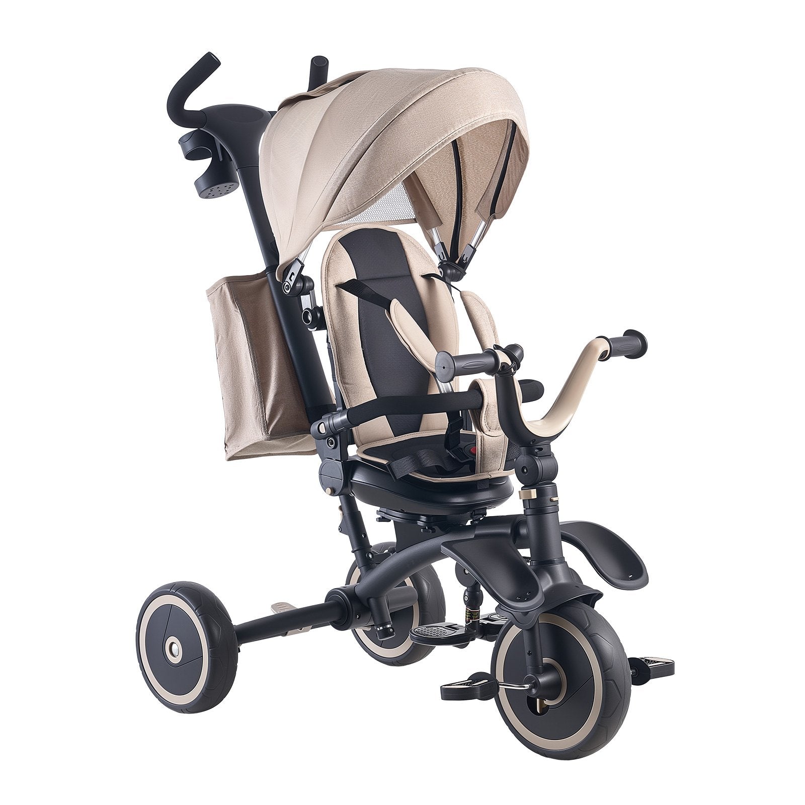 Tricycle Poussette 7-en-1 pour Enfants de 18 Mois à 5 Ans