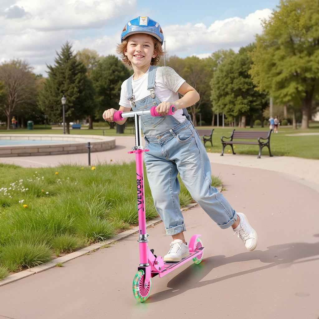 Trottinette Lumineuse pour Enfants dès 3 ans – 2 Roues avec LED
