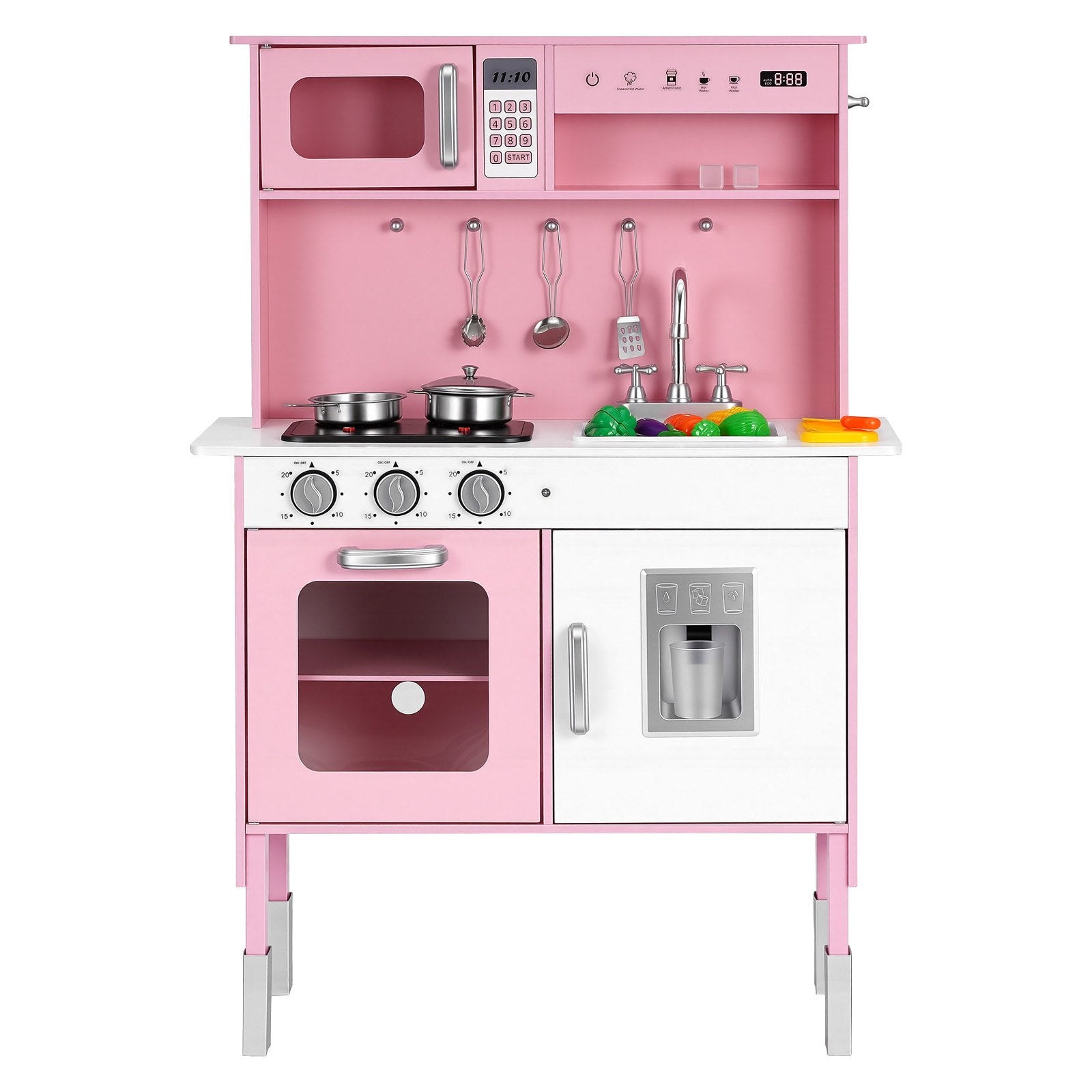 Cuisine Jouet en Bois pour Enfants – Lumières & Sons Réalistes